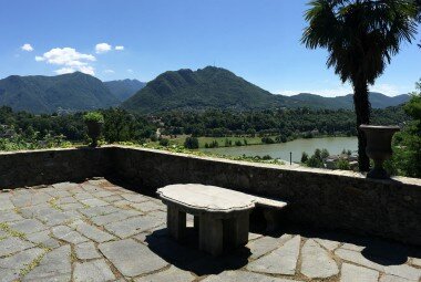 Vista sul lago di Muzzano